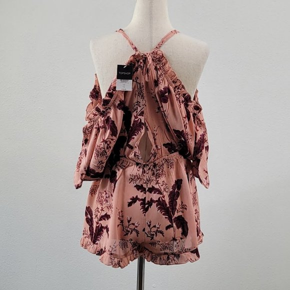 TOPSHOP coverup romper playsuit NEW - Picture 6 of 9